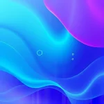 A vibrant, abstract digital artwork featuring flowing gradients of teal, violet, and indigo forming fluid, wave-like patterns that suggest motion and energy. Subtle geometric shapes — hexagons and soft-edged circles — float within the composition, glowing faintly with inner light. No text, symbols, or recognizable objects. The atmosphere is futuristic yet serene, evoking the feeling of exploring color possibilities in a digital spectrum. High detail, smooth transitions, 8K resolution, cinematic