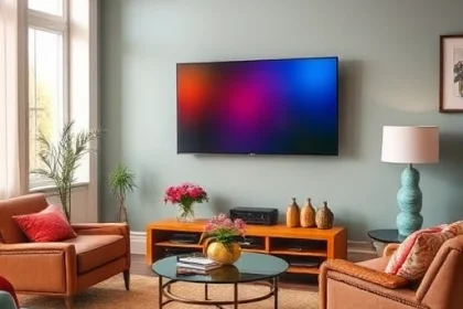Bring Life to Your TV Room with Vibrant Colors with Color