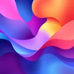 A vibrant, high-quality illustration showcasing the beauty of TVIColor with rich, saturated hues blending smoothly across abstract geometric shapes and flowing gradients, evoking a sense of modern digital art and color harmony, no text or letters visible