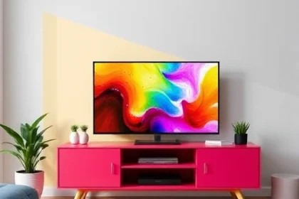 Make Your TV Stand Out with a Splash of Color with Color