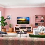 Add Some Color to Your TV Room