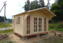 Photo of Брус для возведения беседки