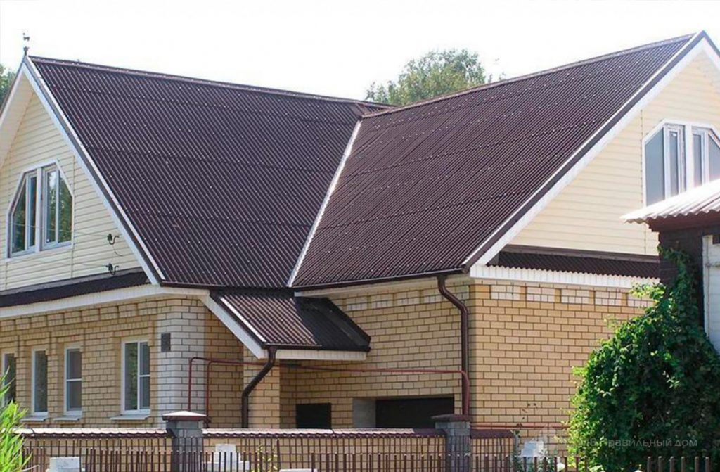 Фото 6 — Шифер для кровли дачного дома