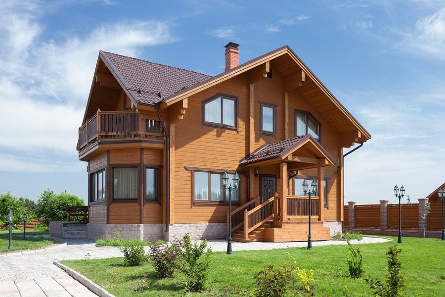 Фото 13 — Дом из бруса под ключ: стильно и тепло