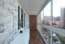 Photo of Отделка лоджии с использованием стекла