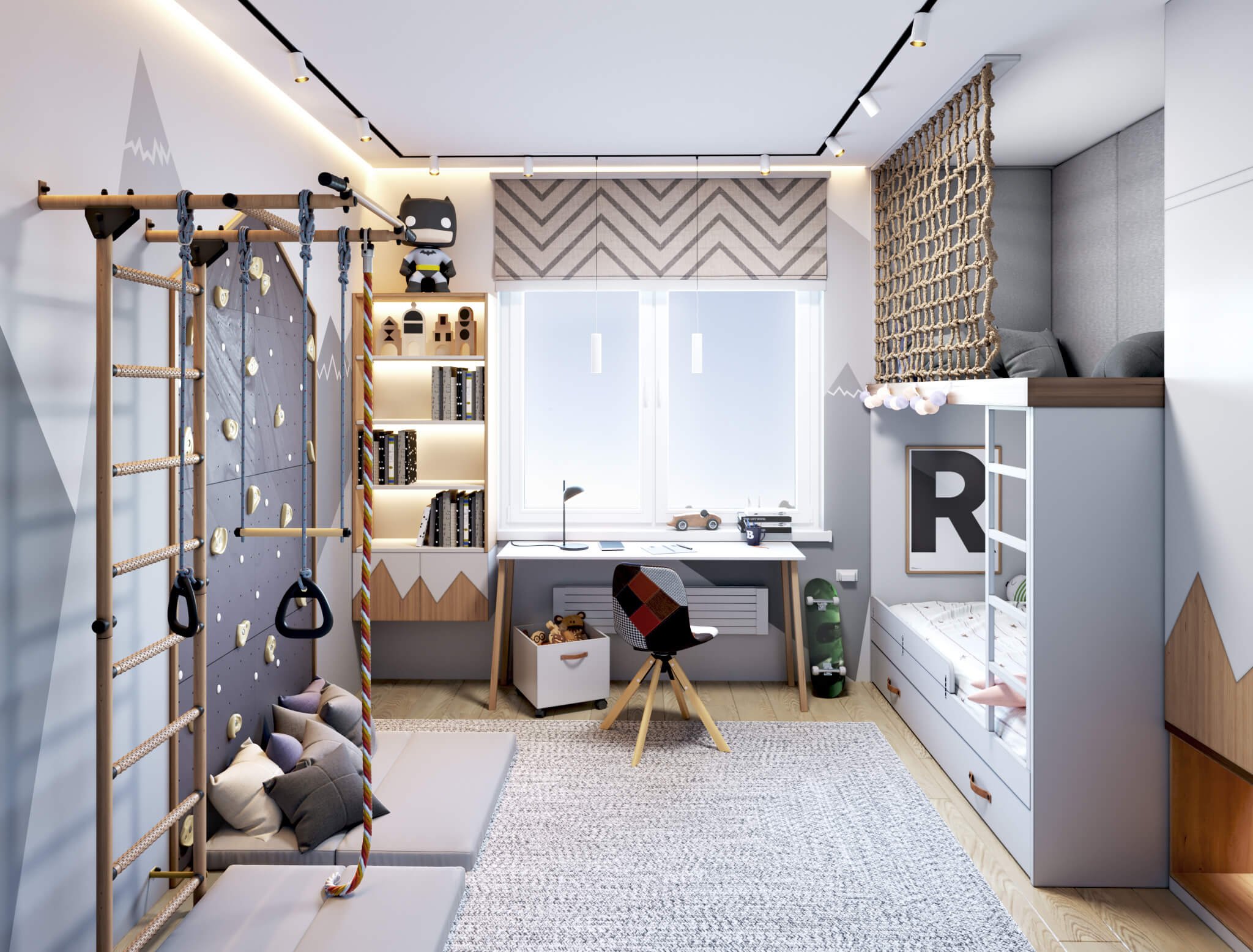 Фото 32 — Ремонт детской комнаты с учетом безопасности