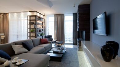 Photo of Отделка зала с подбором текстиля