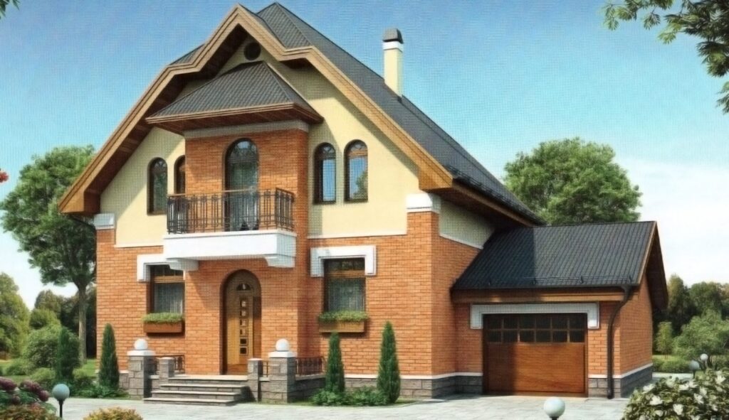 Фото 44 — Дом из кирпича под ключ: надежно и красиво