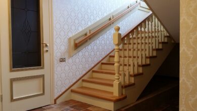 Photo of Отделка лестницы с использованием дерева
