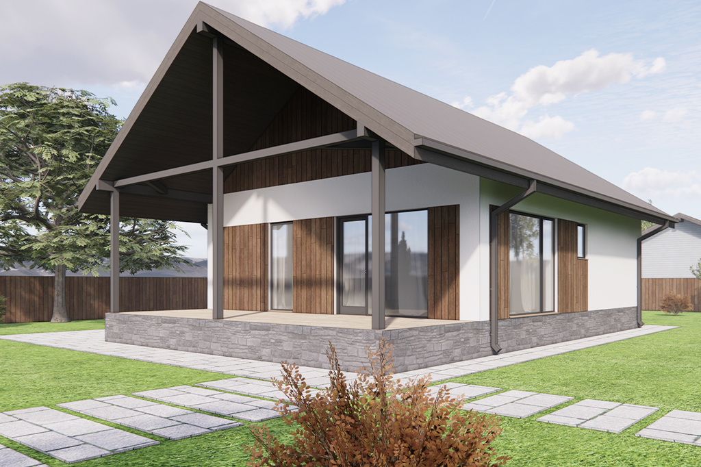 Фото 61 — Строительство каркасного дома: современно и функционально