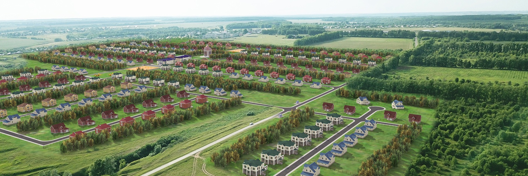 Фото 63 — Коттеджный поселок «Зеленая Долина»: природа и спокойствие